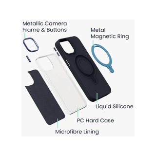Kalibri custodia premium iPhone 15 Pro con supporto