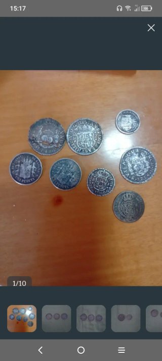 Monete d'argento Reales