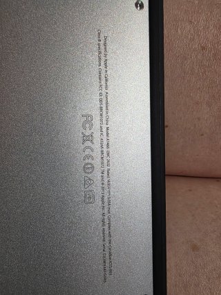 MacBook Air A1466 Plata