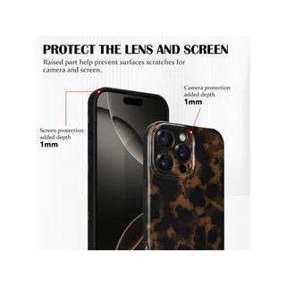 Newseego cover iPhone 16 Pro Max leopardo vintage