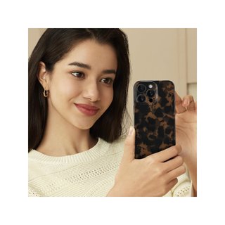 Newseego cover iPhone 16 Pro Max leopardo vintage