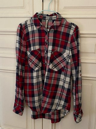 Camisa cuadros Stradivarius