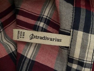 Camisa cuadros Stradivarius