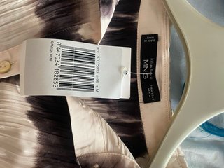 Camisa Mango Talla M Tie-Dye