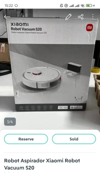 Robot Aspirador Xiaomi Robot Vacuum S20