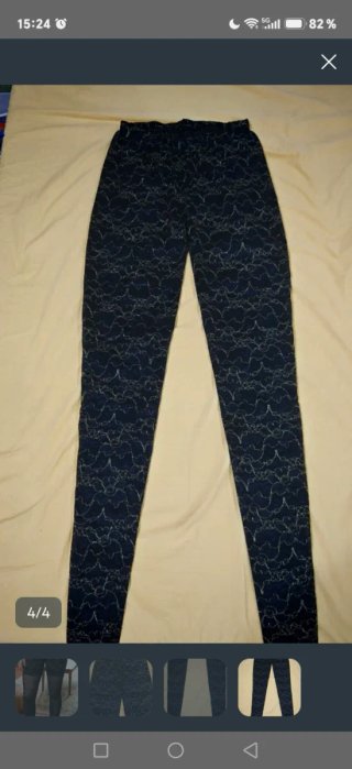 Leggings Calzedonia transparentes dorados