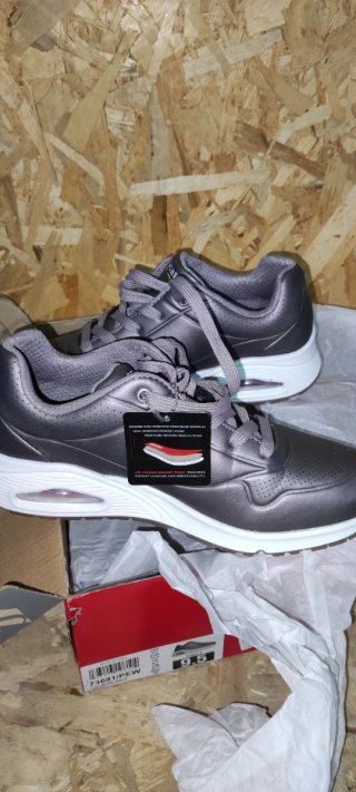 Scarpe Skechers Grigio/Argento