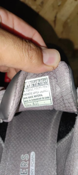 Scarpe Skechers Grigio/Argento