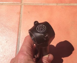 Potencia bicicleta bontrager 13 cm 17 grados