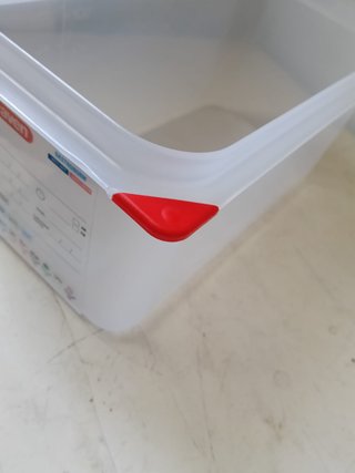 Contenitore Alimenti Araven 4L Rosso Trasparente