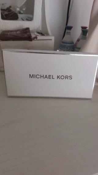Portafoglio Michael Kors vera pelle blu