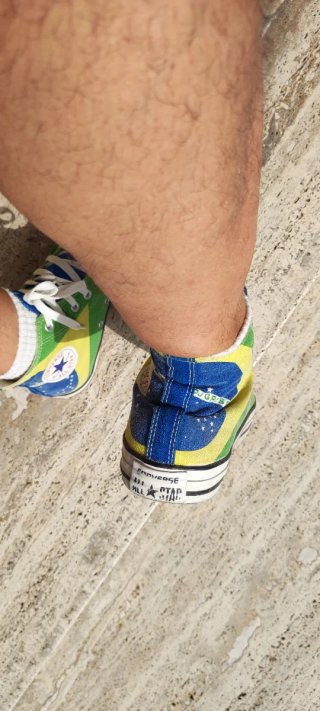 Converse All Star Scarpe Verdi Multicolore