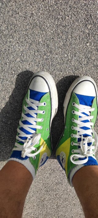 Converse All Star Scarpe Verdi Multicolore