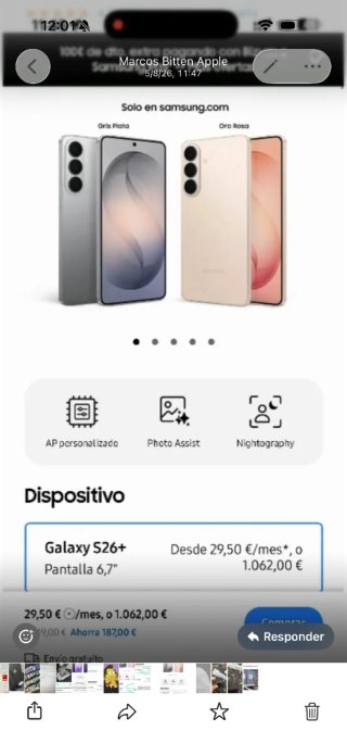 SAMSUNG GALAXY S26 PLUS 256GB//NUEVO!!GARANTÍA!!CA