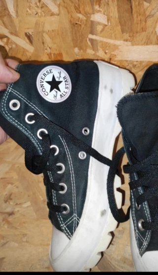 Converse All Star Platform Nere
