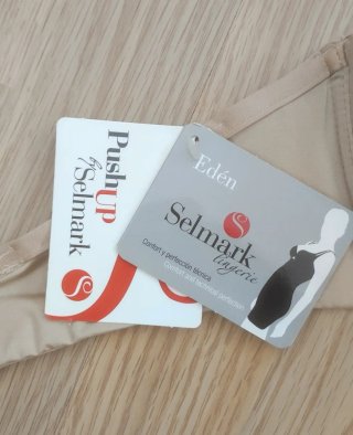 Sujetador Selmark Eden Push Up beige T/95 B
