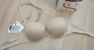 Sujetador Selmark Eden Push Up beige T/95 B