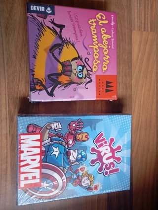 Juego de mesa Virus! Marvel y El Abejorro Tramposo