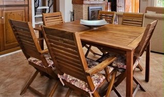 mesa de madera