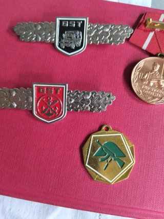 Spille, distintivi e medaglie DDR Germania Est