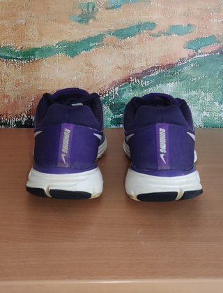 Zapatillas Nike Moradas y Blancas, Mujer,Niña