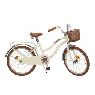 Bicicleta 20 color crema nueva