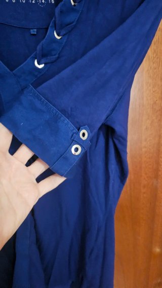 Top Karen Millen Azul Talla M