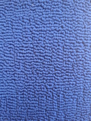 Alfombrilla de baño azul