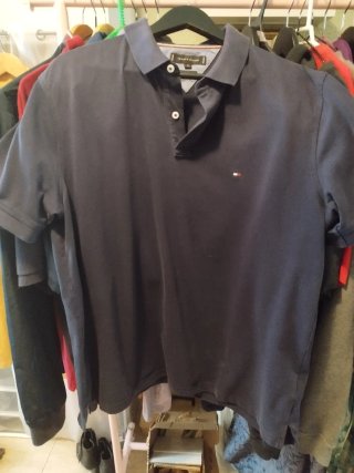 Polo Tommy Hilfiger Azul Marino Talla XL