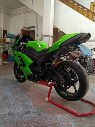 Kawasaki Ninja ZX6R Verde