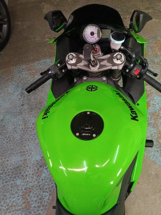 Kawasaki Ninja ZX6R Verde