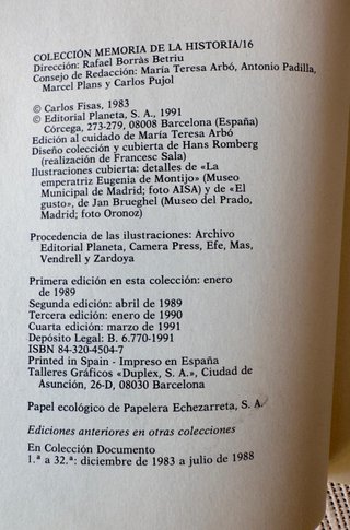Historias de la Historia Carlos Fisas Planeta