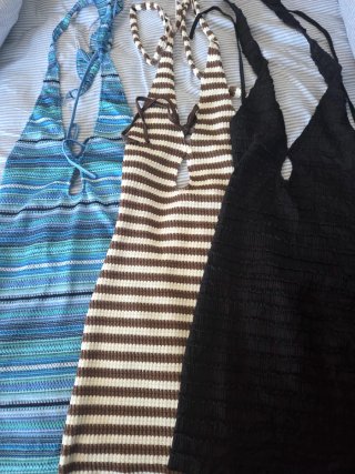 Lote 3 vestiti nuovi taglia XS + regalo