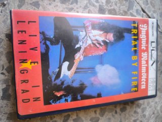VHS Yngwie Malmsteen - Trial By Fire Leningrad