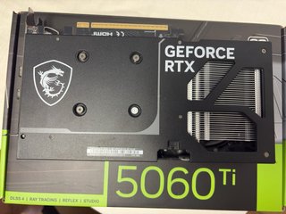 RTX 5060 Ti MSI Ventus 2X