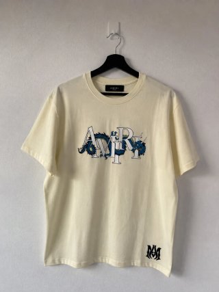 Camiseta Amiri Dragon Amarilla