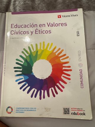 Libro Educación en Valores Cívicos y Éticos ESO