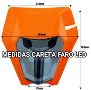 Careta KTM Faro Led