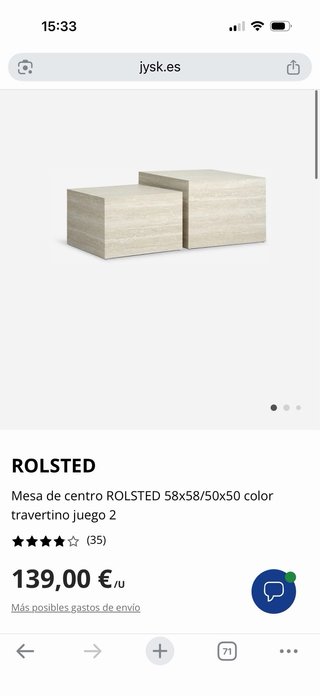 Tavolo da centro moderno