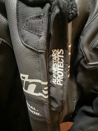 Chaqueta Alpinestars waterproof con espaldera