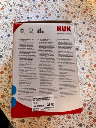 Calientabiberones NUK Thermo Express