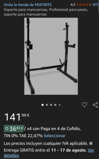 Rack de gimnasio jaula multifuncional