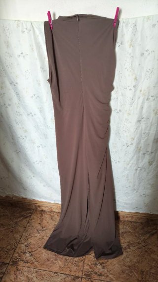 Vestido Zara marrón talla única
