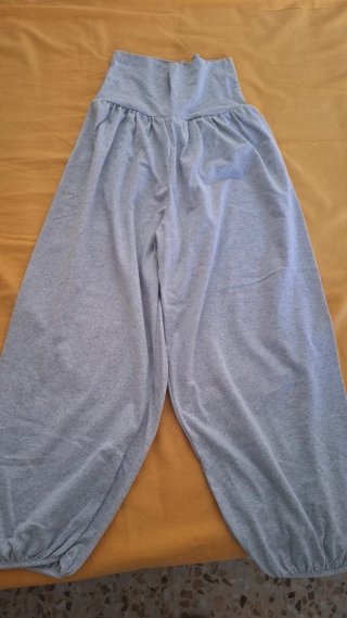 Pantalón bombacho Aladin gris