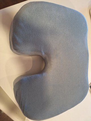 Cojín Ortopédico para Coxis Gris/Azul