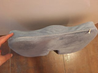Cojín Ortopédico para Coxis Gris/Azul