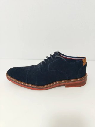 Zapatos Oxford Azul Marino