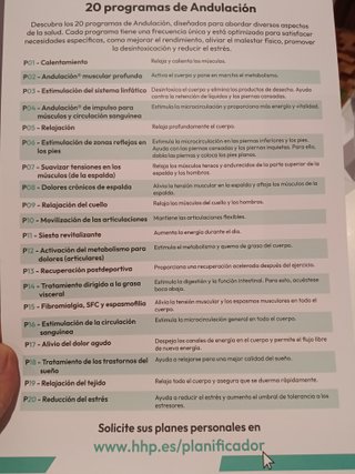 Camilla de Andulación Profesional HHP