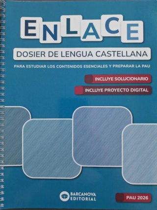 Dosier Lengua Castellana Bachillerato PAU 2026
