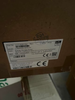 Modulo Batteria Huawei LUNA2000-5KW